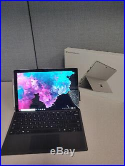 Microsoft Surface Pro 6 256GB, 12.3in 7300U CPU pen and typecover