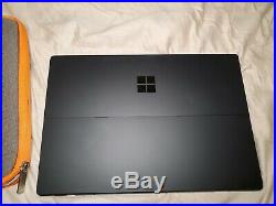 Microsoft Surface Pro 6 Black 256GB 8GB RAM i5 + Keyboard with scanner + Extras