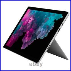 Microsoft Surface Pro 6 Core i5 8GB RAM 128GB SSD 12.3 Silver Pristine (A)