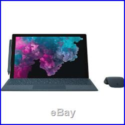 Microsoft Surface Pro 6 KJT-00001 12.3 i5 256GB SSD Convertible Laptop Bundle