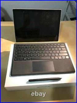 Microsoft Surface Pro 6 Silver with Keyboard and Surface Pen