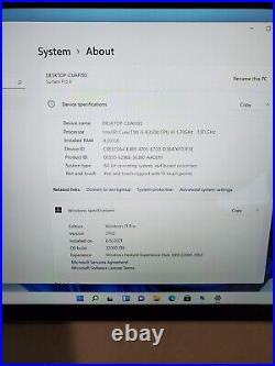 Microsoft Surface Pro 6 i5-8350U 8GB RAM 256GB SSD Win11! Tablet only! #69