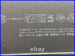 Microsoft Surface Pro 7 1866 12.3 Intel i5-1035G4 8GB 256GB SSD W11H Used Read