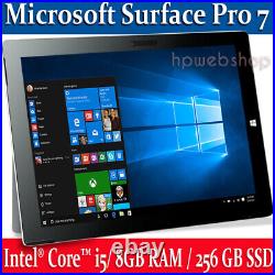 Microsoft Surface Pro 7 Core i5 1035G4 10TH Gen 8GB RAM 256GB SSD Keyboard Win11