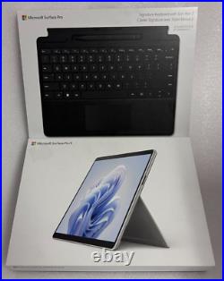 Microsoft Surface Pro 9 Tablet Platinum & Signature Keyboard with Slim Pen 2 DEMO