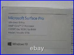 Microsoft Surface Pro Model 1796 INTEL i7 16GB MEMORY 512GB HD NEW SEALED