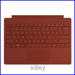 Microsoft Surface Pro Signature Type Cover Poppy Red Full keyboard experience