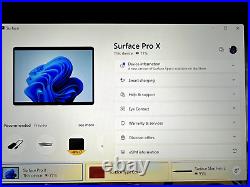 Microsoft Surface Pro X-sq2-16gb/512gb-bundle-keyboard/pen/sleeve-full Warranty