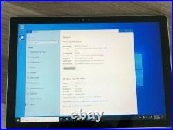 Microsoft Surface Pro4 8GB Intel Core I5 Windows10 Pro Very few signs of wear