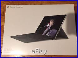 NEW 2017 Microsoft Surface Pro Core M with Black Type Cover Platinum HGG-00001