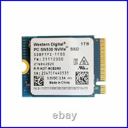 NEW WD PC SN530 1TB M. 2 2230 NVMe SSD For Microsoft Surface Go Surface Pro X