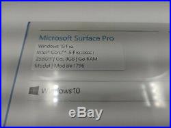New Microsoft Surface Pro 12.3 Intel i5 8GB DDR3 256GB SSD MW0391