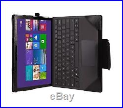 PU Leather Protective Keyboard Case/Cover For 12.3 Microsoft Surface Pro 4 UK
