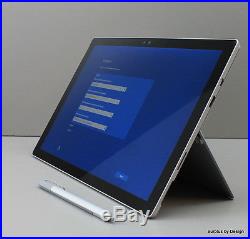 USED Microsoft Surface Pro 4 128GB Multi-Touch 12.3 Tablet Silver